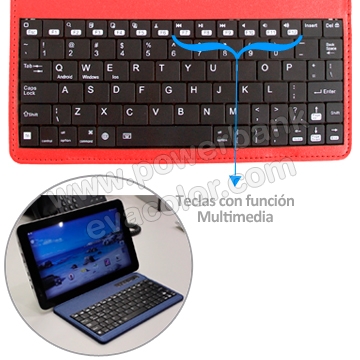 Mini teclado para pantallas tactiles con teclas multimedia-Regalos corporativos originales