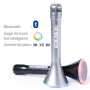 Microfono altavoz Varelion con bluetooth y juego de luces led inteligente para regalos empresariales originales