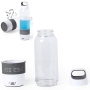 Botella de agua con altavoz inalambrico compatible con moviles para regalos deportivos