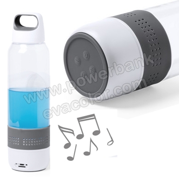 Botella de agua con altavoz para regalos publicitarios de empresa