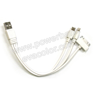 Cable Apple para batería Powerbank