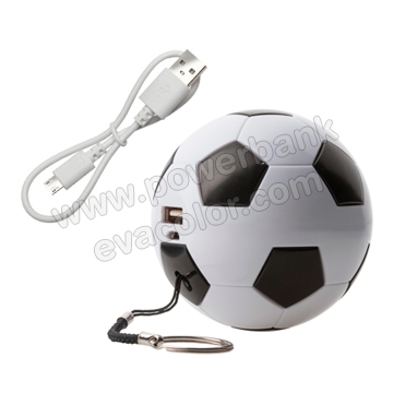 Batería externa pelota de fútbol para emergencias móviles
