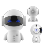 Robot Powerbank con altavoz en color blanco para regalar a hombres y mujeres