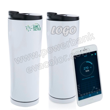 Taza Smart Cup inteligente personalizado con su logotipo para controlar su nivel de hidratacion